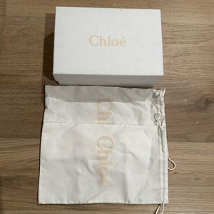 Chloe Show Box and 2 Dust Bags
